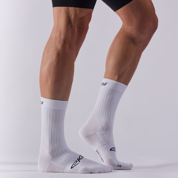 Photo Chaussettes EKOI Perf ALLSEASON 18 cm Blanc