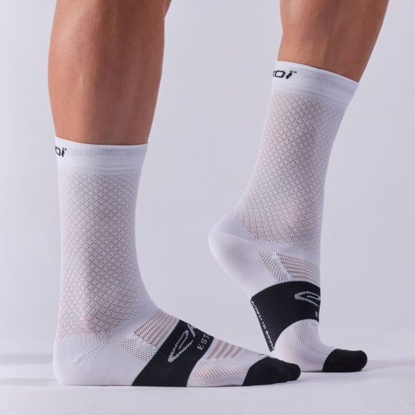 Photo Chaussettes EKOI Perf ESTATE 18 cm Blanc