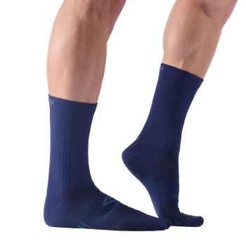 Calcetines de ciclismo EKOI Perf DYNAMIC LINE 18 AZUL MARINO