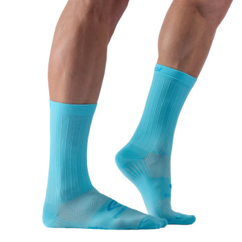 Fietssokken EKOI Perf DYNAMIC LINE 18 cm Turquoise
