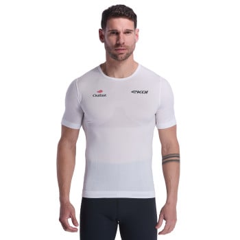 T-SHIRT EKOI RUN RACING OUTLAST WHITE