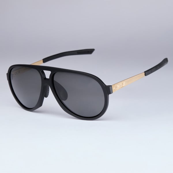 Photo Lunettes EKOI Racing LIFESTYLE 24k Gold LTD PILOTES Polarisé