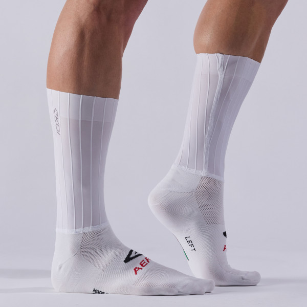 Photo Chaussettes EKOI Racing AERO PRO Blanches