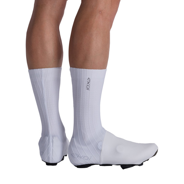 Cubre zapatillas EKOI Racing  AERO PRO Blancos
