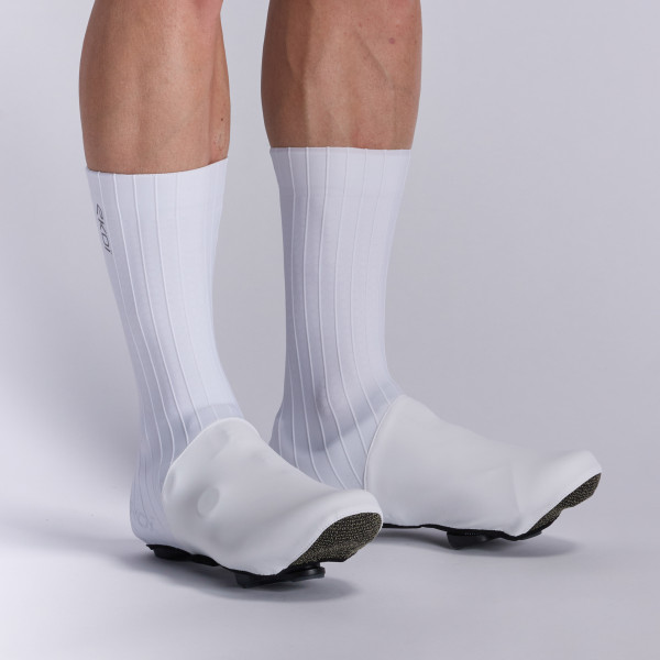 Cubre zapatillas EKOI Racing  AERO PRO Blancos