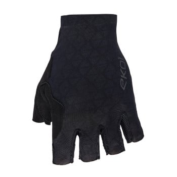 EKOI Racing OUTLAST&reg; Poron&reg; Black Cycling Gloves