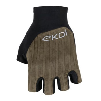 Gants route EKOI Perf GEL PROTECT Kaki