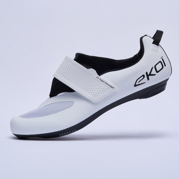 Zapatillas de triatlón EKOI Perf TRI R4 LIGHT blancas
