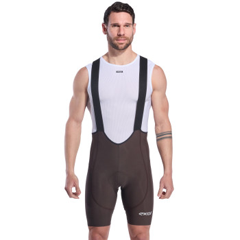 Tr&auml;gerhose EKOI Perf GEL ULTIMATE Mahagoni
