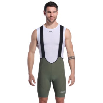 GEL ULTIMATE Bib Shorts EKOI Perf Khaki