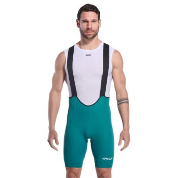 Pantaloncino EKOI Perf GEL ULTIMATE Verde Azzurro
