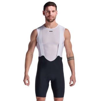 Culotte corto con tirantes EKOI Perf GEL ULTIMATE Full Black