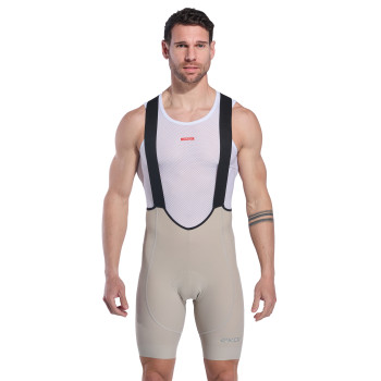 Tr&auml;gerhose EKOI Perf GEL ULTIMATE Taupe