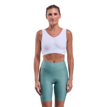 Damen-Radhose EKOI Perf GEL POWER CROSS ohne Tr&auml;ger Salbei