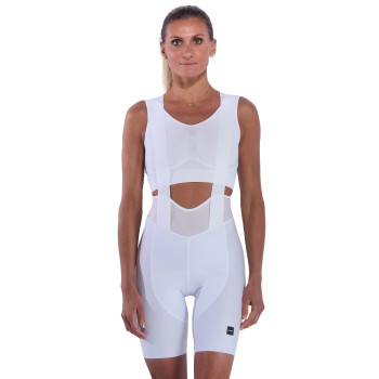 Dames GEL POWER PIXEL Fietsbroek EKOI Perf  Wit