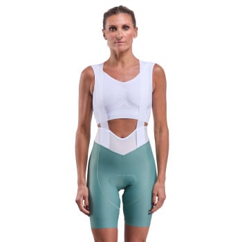 Pantaloncino da donna EKOI Perf GEL POWER CROSS Salvia