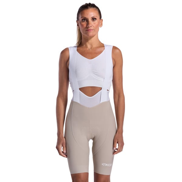 Culotte con tirantes de mujer EKOI Perf GEL POWER Arena
