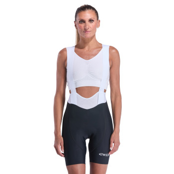 Damen-Bibshorts EKOI Perf GEL POWER kurz Schwarz