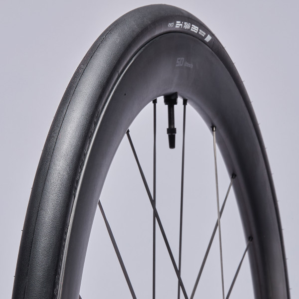 Pack de 2 Cubiertas de Carretera EKOI Perf 28 TUBELESS READY Negro