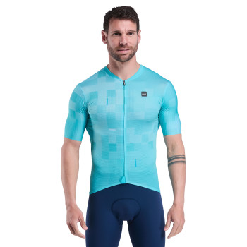 Wielershirt EKOI Perf COBBLE Smaragdgroen