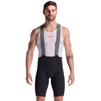 Pantaloncino con bretelle idrorepellente EKOI Racing EARLY SEASON