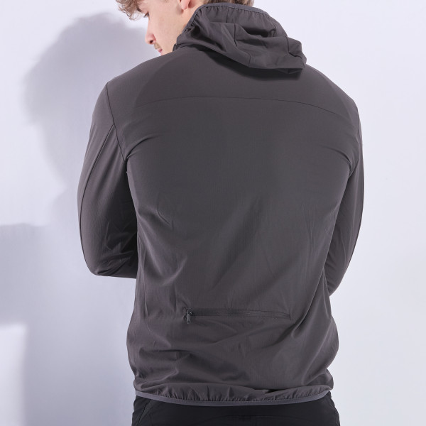 Chaqueta cortavientos EKOI Perf MTB POCKET ROAM Antracita