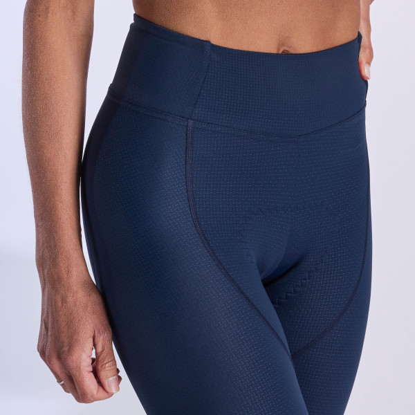 Culotte pirata de mujer EKOI Perf GEL POWER PIXEL sin tirantes Azul marino