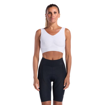 Dames GEL POWER PIXEL Fietsbroek zonder bretels EKOI Perf  Zwart