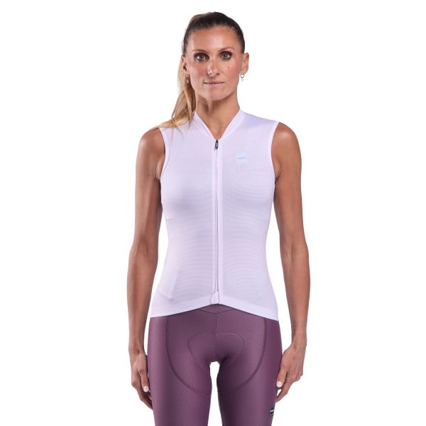 Photo Maillot femme EKOI Perf STREAMLINE sans manches Rose poudré