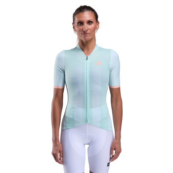 Damen-Radtrikot EKOI Perf SUNSTRIPES Mint