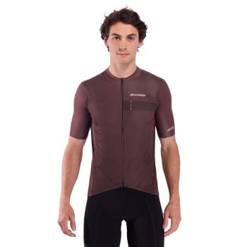 Maglia MTB XC EKOI Perf RUSH TOPO Cioccolato