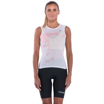 Damen-Baselayer EKOI Perf SUMMER LIGHT Wei&szlig;