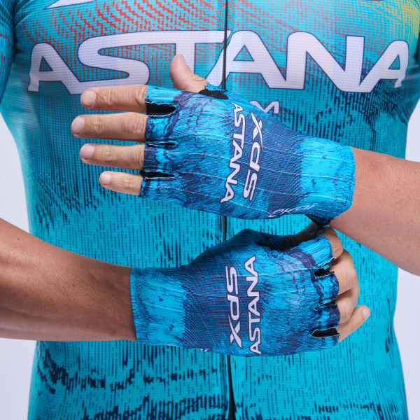 Guantes ciclismo  EKOI Racing Aero PRO Poron® ASTANA WT