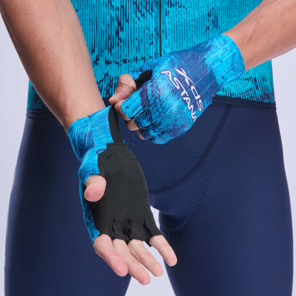 Guantes ciclismo  EKOI Racing Aero PRO Poron® ASTANA WT