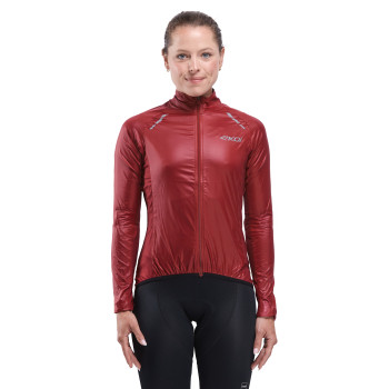 Veste coupe vent femme EKOI Perf LIGHT LASER Bordeaux
