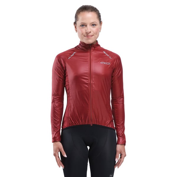 Photo Veste coupe vent femme EKOI Perf LIGHT LASER Bordeaux