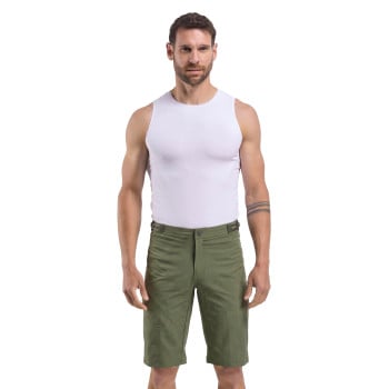 Gravel-Shorts EKOI Perf Komfort Khaki