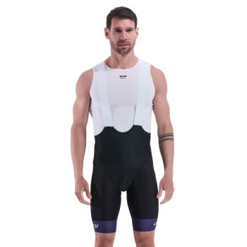 Cyklistick&eacute; kraťasy s laclem EKOI Perf GEL MEMORY EVO &scaron;vestkov&aacute;