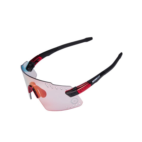 Photo Lunettes EKOI Perf LUMEN PURA BIKINGMAN LTD Noir ChromeRouge PH Cat 0-3