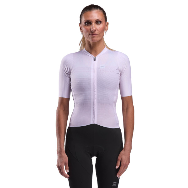 Photo Combinaison route femme EKOI Perf STREAMLINE Rose poudré
