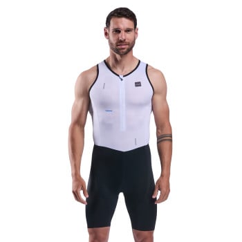 Body EKOI Perf COBBLE senza maniche Bianco