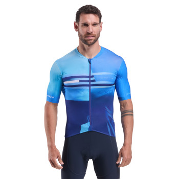 EKOI Perf POWERFUL Rennradtrikot Blau