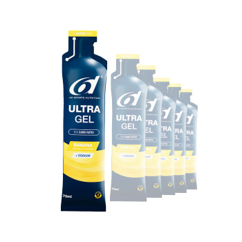 Gels &eacute;nerg&eacute;tiques 6d ULTRA 6 x 70 ml Banane