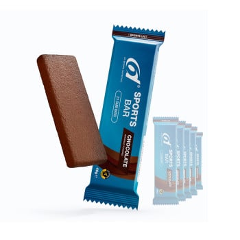 Barrita energ&eacute;tica 6D SPORTS Bar 6 x 46 g Chocolate