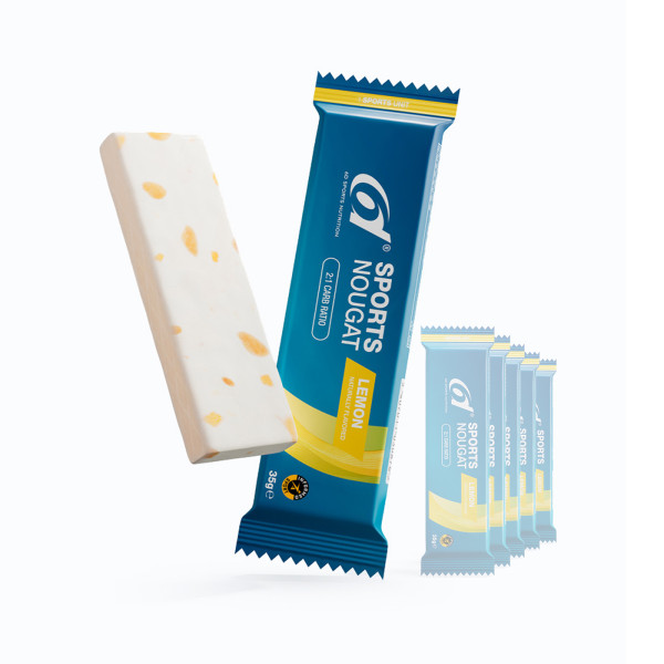 Barrita Nougat 6D SPORTS 6 x 35 g Limón