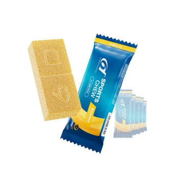 Gelatine di frutta 6D SPORTS Chew 6 x 38 g Banana
