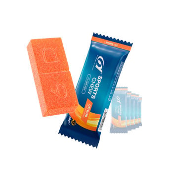 Gelatine di frutta 6D SPORTS Chew 6 x 38 g Agrumi