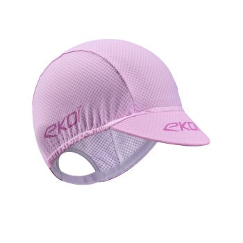 Casquette v&eacute;lo femme EKOI Perf MOOD Baroudeuse Rose