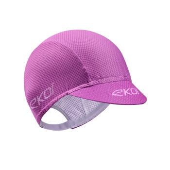 Casquette v&eacute;lo femme EKOI Perf MOOD Puncheuse Magenta