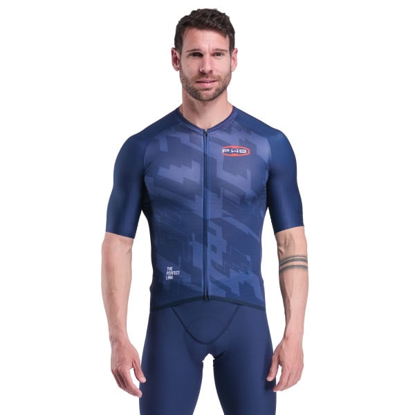 Photo Maillot Racing PEDALISSIME PW8 Marine